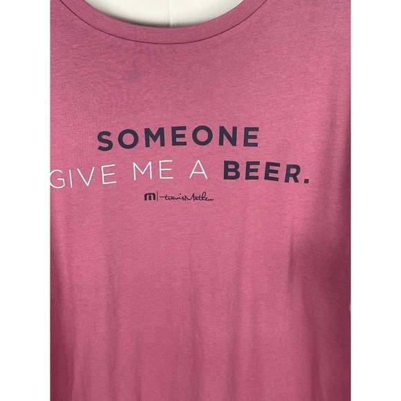 Travis Matthew‎ T-Shirt Men’s Medium Beer Shirt - Picture 3 of 9